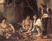 Eugene Delacroix The Women of Algiers china oil painting reproduction